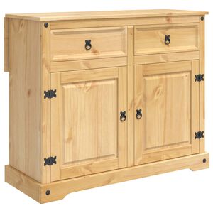 vidaXL Juego de isla de cocina 2 uds. Cera de Miel 112 x 70 x 91,5 cm