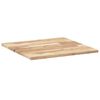 vidaXL Tablero de mesa cuadrado madera maciza de acacia 60x60x2 cm