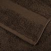 vidaXL Toallas de sauna SOLUND 2 uds marr&oacute;n 80x200 cm 600 gsm