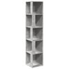 vidaXL Mueble de esquina madera ingenier&iacute;a gris hormig&oacute;n 33x33x164,5cm