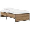 vidaXL Estructura de cama Roble artisan 80 x 200 cm