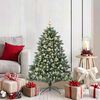 vidaXL &Aacute;rbol de Navidad artificial Verde 120 cm PVC, Pl&aacute;stico y Acero