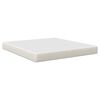 vidaXL Colch&oacute;n de Cama con colch&oacute;n Crema 180 x 200 cm tela