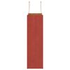 vidaXL Bolsas de papel con asas 250 uds rojo 21x11x36 cm