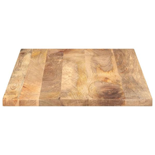 vidaXL Tablero de mesa rectangular madera maciza mango 110x60x2,5 cm