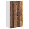 vidaXL Armario de Pared LUCCA Madera envejecida 60 x 31 x 100 cm