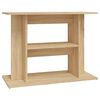 vidaXL Soporte para acuario madera ingenier&iacute;a roble Sonoma 80x35x60 cm