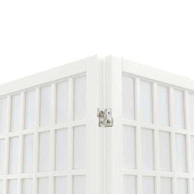 vidaXL Biombo plegable con 6 paneles estilo japonés blanco 240x170 cm