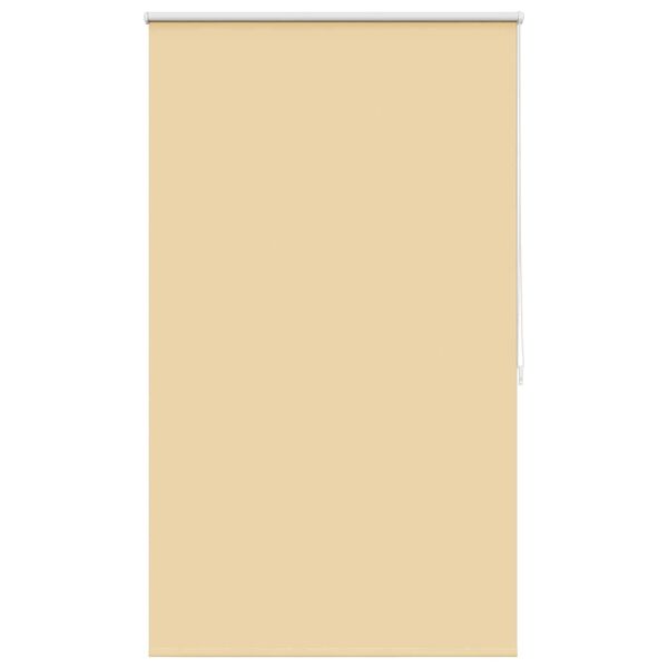 vidaXL Estor enrollable opaco 84,4x175 cm, ancho de tela 80 cm, beige