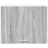 vidaXL Mueble colgante con puerta Gris Sonoma y 50 x 31 x 40 cm