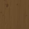 vidaXL Taburete de jard&iacute;n madera maciza de pino marr&oacute;n miel 120x80 cm