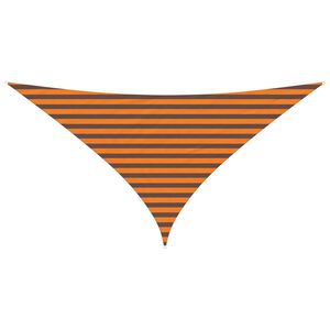 vidaXL Toldo Vela de Sombra Naranja y Marr&oacute;n 3 x 3 x 4,24 m