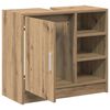 vidaXL Mueble de Cuarto de Ba&ntilde;o Roble artesanal 63 x 29 x 55 cm
