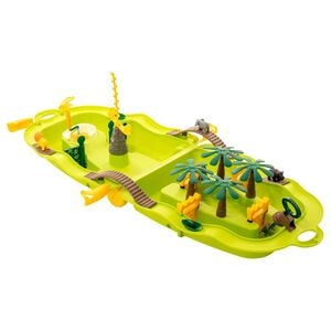 vidaXL Maleta con juego acu&aacute;tico jungla polipropileno 51x21,5x66,5 cm