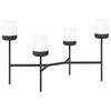 vidaXL Soporte para flores Blanco 125 x 55 x 81 cm