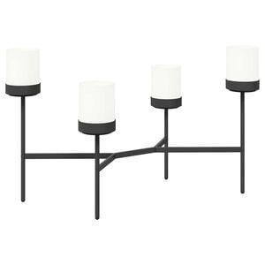 vidaXL Soporte para flores Blanco 125 x 55 x 81 cm