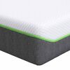 vidaXL Colch&oacute;n Suave medio 140 x 190 cm y gris