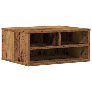vidaXL Soporte para Impresora Madera vieja 49 x 40 x 22.5 cm