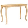 vidaXL Mesa de Caf&eacute; Marr&oacute;n 110 x 55 x 77 cm Madera de mango maciza