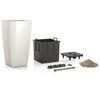 LECHUZA Macetero Cubico 40 ALL-IN-ONE blanco brillante