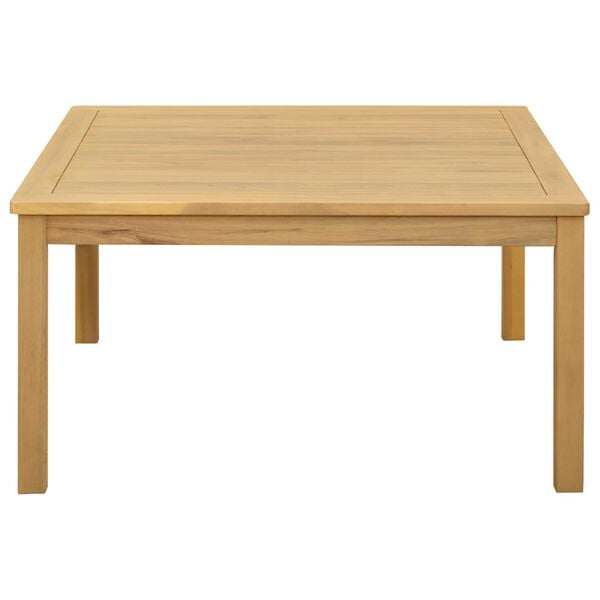 vidaXL Mesa de centro de jard&iacute;n madera maciza de acacia 85x85x45 cm