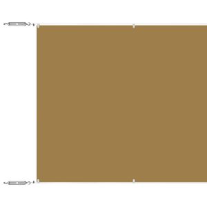 vidaXL Toldo vertical beige 60x600 cm tela oxford