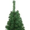 vidaXL Árbol de Navidad artificial con ramas gruesas PVC verde 150 cm