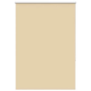 vidaXL Estor Enrollable Opaco Beige 105x130 cm Tela Ancho 100,7 cm