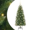 vidaXL &Aacute;rbol de Navidad artificial con 150 LED Verde 120 cm PE y PVC