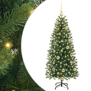 vidaXL &Aacute;rbol de Navidad artificial con 150 LED Verde 120 cm PE y PVC