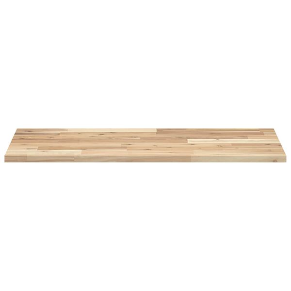 vidaXL Estante flotante madera maciza de acacia sin tratar 80x40x2 cm
