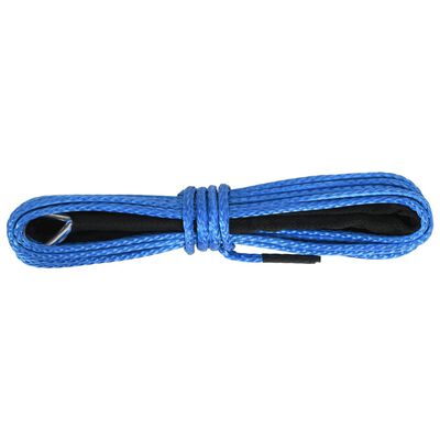 vidaXL Cable de cabrestante azul 5 mm x 9 m