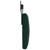 vidaXL Cabecera Colgante Verde oscuro 130 x 55 x 7 cm Terciopelo