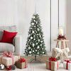 vidaXL &Aacute;rbol de Navidad artificial Verde 120 cm PVC, Pl&aacute;stico y Acero