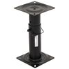vidaXL Pedestal para asiento de barco ajustable acero 28-45,5 cm