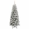 vidaXL &Aacute;rbol de Navidad artificial 210 cm PVC y Pl&aacute;stico y Acero y PE