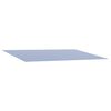 vidaXL Tela de Repuesto para Toldos Azul y Blanco 500 x 350 cm