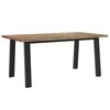 vidaXL Mesa de comedor de madera maciza de acacia 170x90 cm