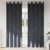 vidaXL Cortinas opacas 2 pcs Gris Claro 140 x 225 cm Terciopelo