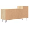vidaXL Mueble para TV madera contrachapada roble Sonoma 100x35x55 cm