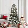 vidaXL &Aacute;rbol de Navidad artificial Verde 180 cm PVC, Pl&aacute;stico y Acero
