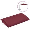 vidaXL Tela de repuesto para sombrilla voladiza rojo burdeos 300 cm