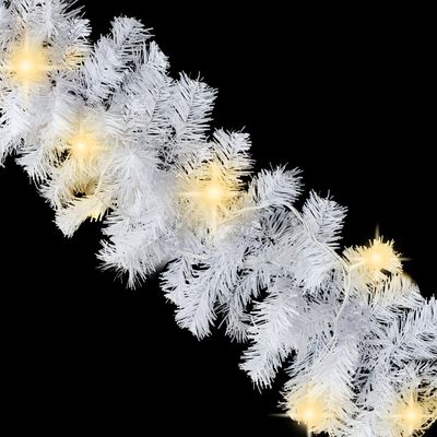 vidaXL Guirnalda de Navidad con luces LED blanco 10 m