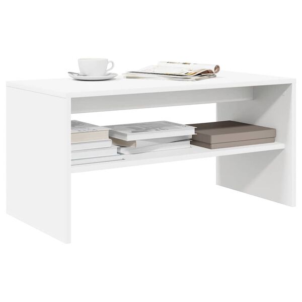 vidaXL Mueble para TV madera contrachapada blanco 60x40x40 cm