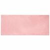 vidaXL Alfombra antideslizante de sint&eacute;tica de conejo OLITE Rosa