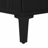 vidaXL Gabinete de Lavabo para Ba&ntilde;o Roble Negro 58 x 33 x 60 cm