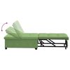 vidaXL Sof&aacute; cama Verde claro 194 x 67 x 82 cm Terciopelo