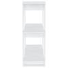 vidaXL Estanter&iacute;a/divisor de espacios blanco 80x30x87 cm