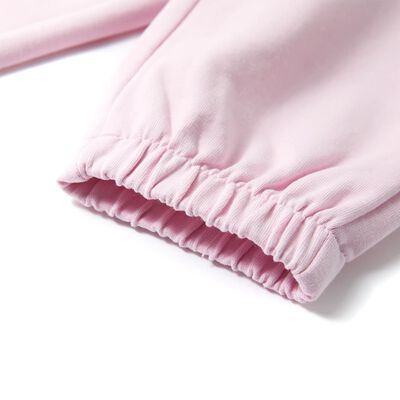 Pantalones de chándal infantiles rosa claro 92