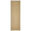vidaXL Alfombra de sisal para rascador 80x250 cm